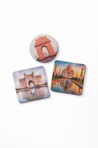 Customized Photo Fridge Magnet Set of 2 (Square/Round)