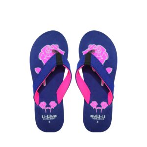 stylish floral print flip flops for women (extra soft sole)