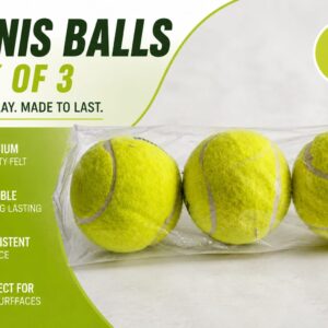 tennis balls pack of 3